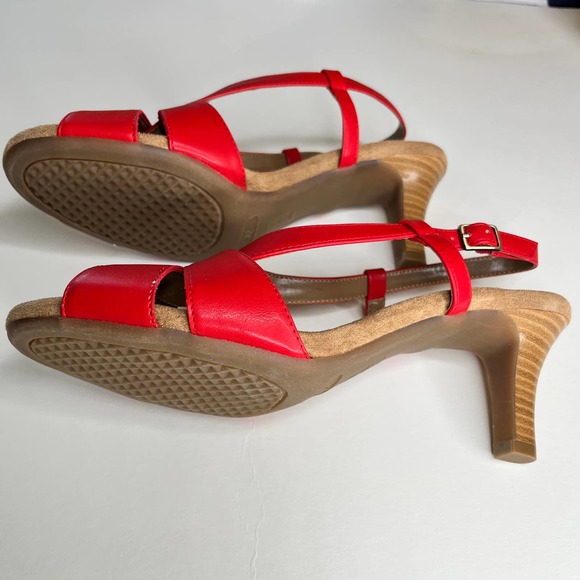 A2 by Aerosole Red Passcode Heeled Sandal, New, 10 - Picture 6 of 6